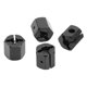 thumbnail image 4 of 4 Uds adaptador hexagonal de 12mm aleación de aluminio adaptadores de accionamiento de cubo hexagonal de rueda de 12mm para Axial SCX10 90046 para coche D90 1/10 RC negro, 4 of 14