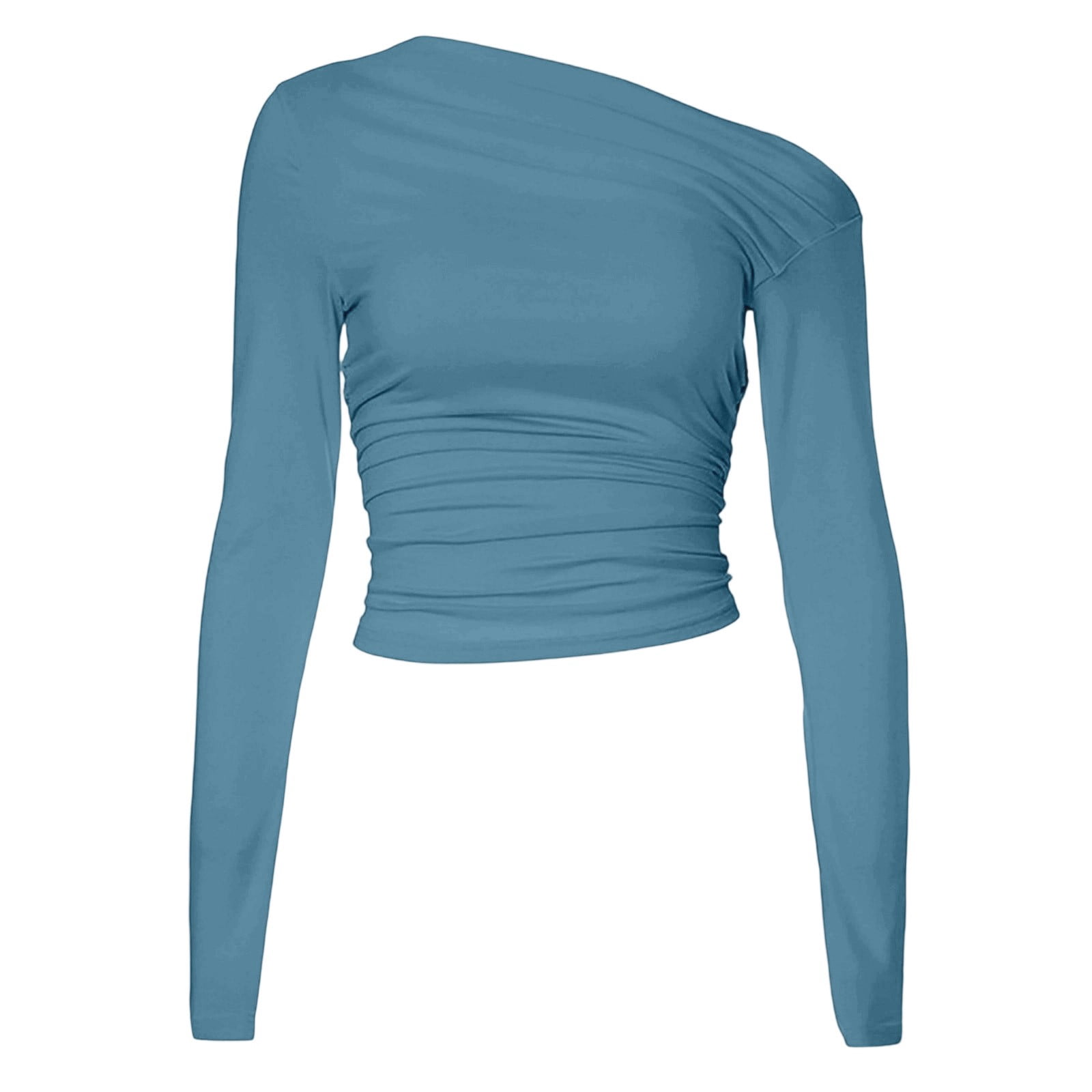 Lixiuxyad Women Tops Trendy Womens Long Sleeve Off The Shoulder