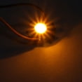 thumbnail image 5 of Uxcell 0.8" 350mA 1W Yellow Light LED Chip Bulb COB Light Beads Copper Bracket 5 Pack, 5 of 5
