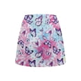 thumbnail image 4 of KEIAHUAN Women's Tie dye Athletic Skirt Casual Comfortable High Waisted Butterfly Print Tennis Skorts Breathable Smooth Golf Activewear Skirts Outdoor Sports Wear Size S, 4 of 7