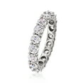 thumbnail image 3 of Ross-Simons 2.75 ct. t.w. CZ Eternity Band in Sterling Silver, Women's, Adult, 3 of 5