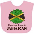 thumbnail image 3 of Inktastic I'm So Cute, I Must Be Jamaican Jamaica Flag Sunflower Boys or Girls Baby Bib, 3 of 4