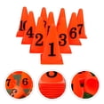 thumbnail image 3 of 10 Pcs Marker Cones Sign Barrel Durable Football Marker Obstacle, 3 of 9