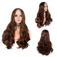 thumbnail image 4 of Qarigey Peluca de mujer largo rizado decorativo pelo falso Artificial simulación postizo transpirable ajustable moda Cosplay planchado Cuidado del cabello Qarigey CE014387-00, 4 of 6