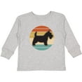 thumbnail image 3 of Inktastic Scottie Dog Vintage Scottish Terrier Boys or Girls Long Sleeve Toddler T-Shirt, 3 of 5