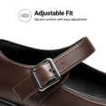 thumbnail image 4 of DREAM PAIRS Women's Chunky Mary Jane Flats with Adjustable Buckle Strap, Comfortable Platform Dress Shoes for School Work Office & Casual Wear, 4 of 8