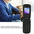 thumbnail image 2 of AVEKI Unlocked Cell Phone, Flip Mobile Phone for Seniors, Big Button, 1.77in Color Display Screen, Powerful Speaker, SOS Function, 2G GSM Dual SIM Card, for Elderly (US Plug) B0508, 2 of 8