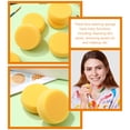thumbnail image 4 of 36pcs Round Cosmetics Sponges Face Cleansing Sponge Wash Face Sponge Soft Facial Sponge, 4 of 8