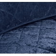 thumbnail image 3 of Swift Home Diamond Velvet Quilt Set, 3 of 3