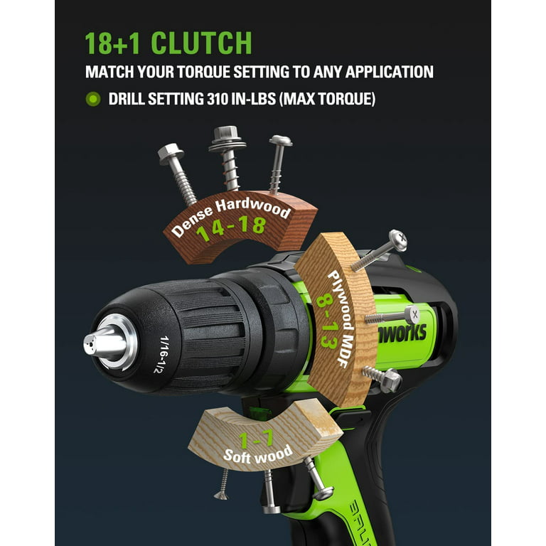 ✤✹Multifunctional Portable Impact Cordless Drill 25NM Torque