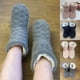 thumbnail image 2 of Zapatos de invierno para adultos, hombres y mujeres, zapatos gruesos y cálidos para el suelo, zapatos de algodón antideslizantes de tubo alto, Zapatillas de casa de felpa, zapatos para mujer y niña, 2 of 5