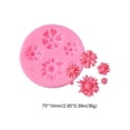 thumbnail image 3 of Molde de silicona para manualidades, flores de flores, Chocolate, aromaterapia, suministros para manualidades, moldes de jabón, decoración, Herramientas y accesorios para hornear 6 margarita Bearachild HA061355-03B, 3 of 6