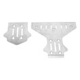 thumbnail image 4 of RC Car Chassis Armor, Protective RC Front Rear Chassis Armor Drilling Free Stainless Steel Scratch Resistant Rustproof  For 1/7 RC Vehicle, 4 of 8