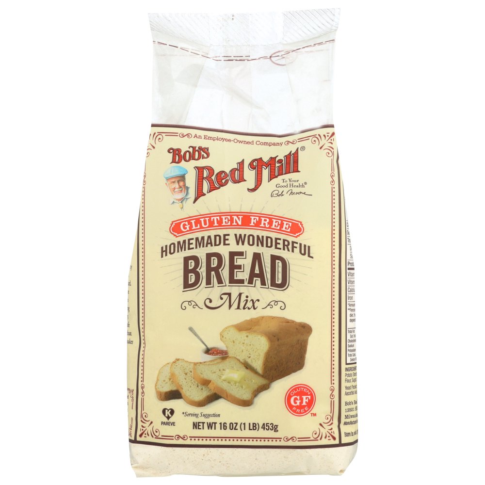 Bob’S Red Mill Baking Mixes Glutenfree Homemade Wonderful Bread, 16 Oz
