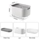 thumbnail image 2 of Dispensador de jabón de cocina 2 en 1 con soporte para esponja - Dispensador de líquido para lavavajillas para cocina - Aparatos de cocina inteligentes - Organizador de encimera para fregadero -, 2 of 5