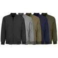 thumbnail image 3 of Men's Lightweight Zip-up Bomber Jacket (S-3XL), 3 of 6