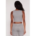 thumbnail image 4 of Women's Daisy Ribbed Knit Cropped Tank Top, 4 of 4