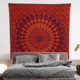 thumbnail image 2 of Tapiz de pavo real indio bohemio de Bless International para colgar en la pared, 2 of 8