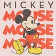 thumbnail image 2 of Toddler's Mickey & Friends Stack Classic Logo Graphic Tee Light Pink 3T, 2 of 3