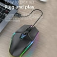 thumbnail image 3 of Luminous Wired Silent Gaming Office Usb Gaming Optical Symphony Mouse, 3 of 8