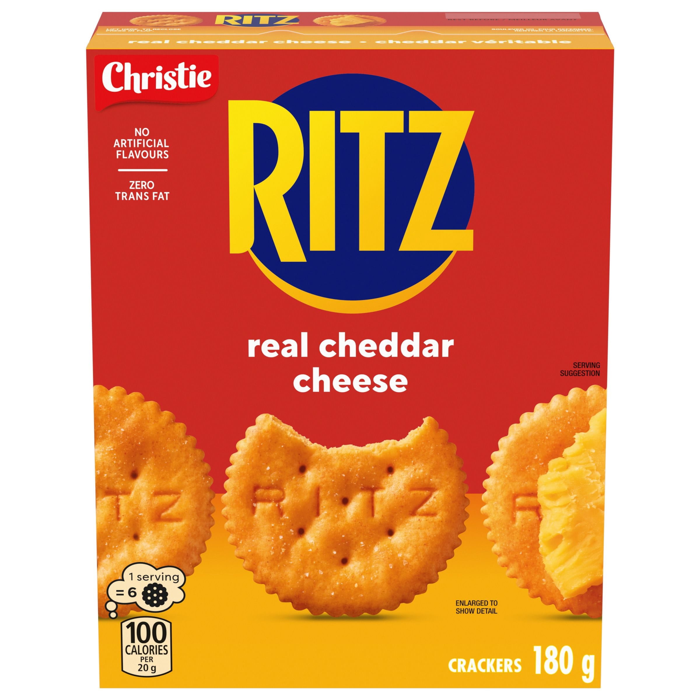 Ritz Real Cheddar Cheese Crackers - Walmart.ca