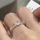 thumbnail image 3 of Planet Spinning Ring-S925 Sterling Silver,Cosmic Stellar Rotatable Diamond Ring, 3 of 5