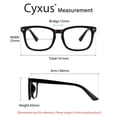 thumbnail image 4 of Cyxus Lentes para Computadora Hombres y Mujeres Lente Antireflejant Bloqueo Antifatiga Anteojos Cyxus Style, 4 of 4