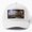 White, variant on Destruction Course of Empire Baseball Hat, Thomas Cole Classical Art Graphic Design, Cap