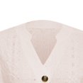 thumbnail image 6 of TRUBKH Button Down Shirts Short Sleeve Shirts for Women Gauze Shirts for Women Shirts for Women Trendy Border Station New Button T Shirt Oversized Linen Shirts for Women Pink L, 6 of 7