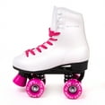 thumbnail image 5 of Cal 7 Soft Boot Roller Skate, Retro Fashion High Top Design in Faux Leather for Indoor & Outdoor (Pink, Youth 5 / Women's 5), 5 of 8
