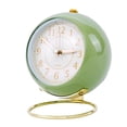 thumbnail image 4 of Table Clock Modern Snooze Led Or Student - Blue, 85x55x105mm Green, 4 of 8