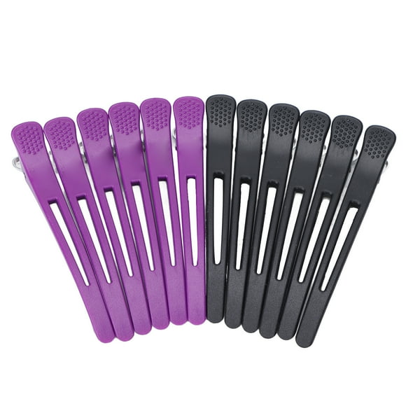 Hair Clips, Practical Anti Slip Silicone Straps Duckbill Hair Clips Maximum Grip ABS for Face Wash for Haircuts