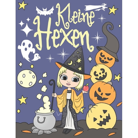 Kleine Hexen : Malbuch für Kinder Ab 4-8 Niedliche Hexen Illustrationen (Paperback)