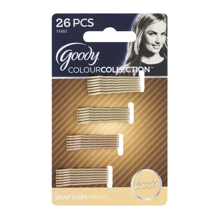 Goody Colour Collection Bobby Pins, Blonde, 26 count