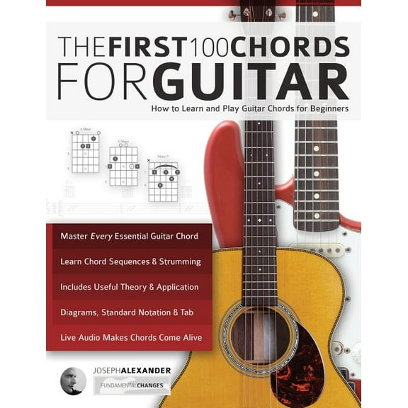 The First 100 Chords for Guitar, (Paperback)