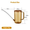 thumbnail image 6 of Small Watering Can for Indoor Plants, 1L/34oz Long Spout Watering Can, Plastic Plant Watering Can for House Plants, Succulents, Bonsai, Indoor & Outdoor Use, 6 of 6