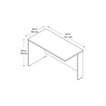 thumbnail image 2 of Bush Business Furniture Série C Collection Pont de Retour 48W en Acajou, 2 of 4