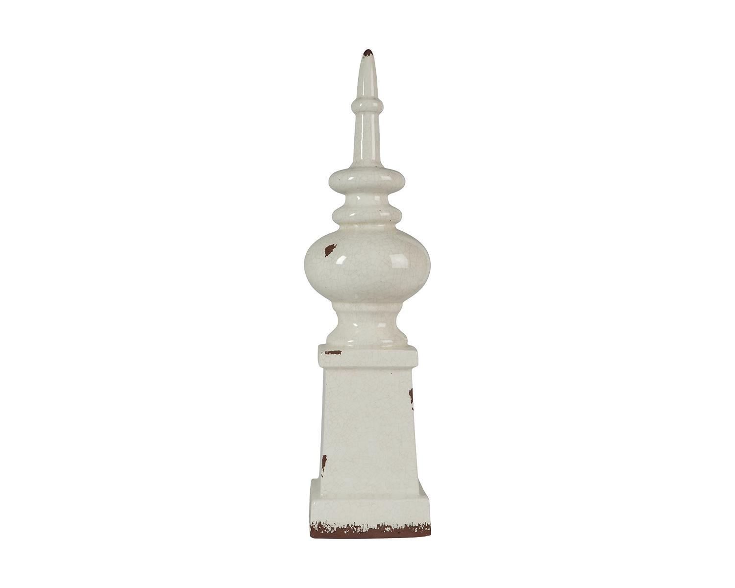 Signature Design By Ashley Diem Antique White Finial Walmart Com Walmart Com