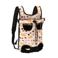 thumbnail image 1 of Methold Portador para perros, varios tamaños disponibles, hebillas ajustables, pecho frontal, mochila para mascotas, duradera Hábitats y jaulas para animales pequeños Beige SG, 1 of 6