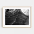thumbnail image 2 of Antelope Canyon Black & White XIX - Arizona Photography Black and White Abstract Desert Nature Landscape Minimalist Scenic Unframed Wall Art Print 36 x 48 inches, 2 of 12