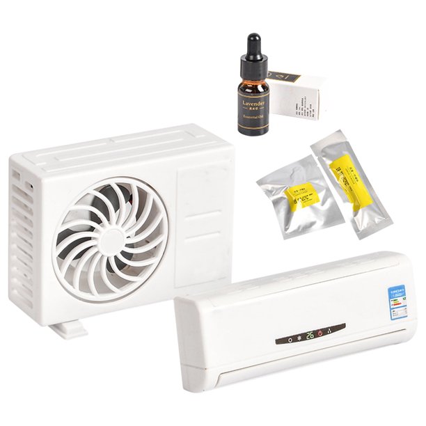 Difusor de aceites esenciales para coche (2 unidades), ambientador y humidificador ultrasónico portátil de vapor frío con batería para coche, hogar, oficina, dormitorio (blanco liso)