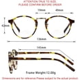 thumbnail image 4 of LifeArt Blue Light Blocking Bifocal Computer Reading Glasses with Transparent Lens for Women/Men, 4 of 8