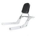 thumbnail image 2 of NS Sissy Bar Passenger Backrest Pad Backrest Sissy Bar Luggage Rack Sissy Bar with Luggage Rack for Shadow VT750C Aero 2004-2012 Chrome, 2 of 9