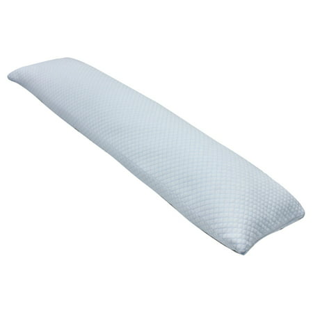 Gel Memory Foam Body Pillow by Arctic Sleep (Best Body Position To Sleep)