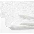 thumbnail image 2 of 2 Panels Flower Lace Curtains, Floral Semi-Sheer Curtains for Living Room and Bedroom(White,59"W x 39"L), 2 of 4