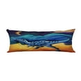 thumbnail image 1 of HATIART Dinosaur Habitat Alectrosaur Body Pillow Covers Pillow Case Protector Pillowcase 20x60 Inch, 1 of 1
