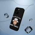 thumbnail image 5 of DistinctInk Tough Case for Apple iPhone 15 PRO (6.1" Screen), Compatible with MagSafe Charging - I'm Here for Some SHEEP Thrills, 5 of 6