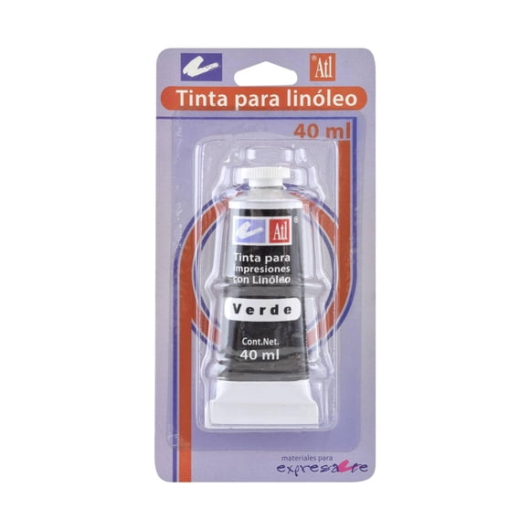Tinta Para Grabado Linóleo Rodin Atl 40 Ml multicolor SIN TAMAÑO