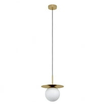 39952A-Eglo Lighting-Arenales - 1 Light Pendant In Transitional Style 8 Inches Tall And 10.83 Inches Wide     -Traditional Installation