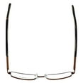 thumbnail image 3 of Dale Earnhardt Jr. 6773 Designer Reading Glasses in Brown. Custom made using eyeglass frames and optical grade reader lenses. +1.50, 3 of 5